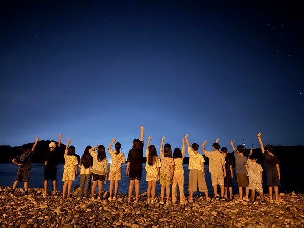 ▲ 섬으로 떠나는 캠핑 여행 - 텐트 밖은 섬마을(별자리 관찰)