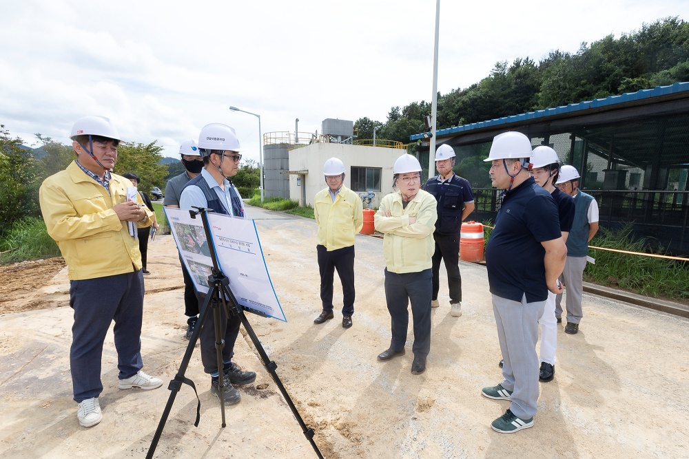 ▲중대재해 취약 건설현장 특별 안전점검 실시 ⓒ광양만권경제자유구역청