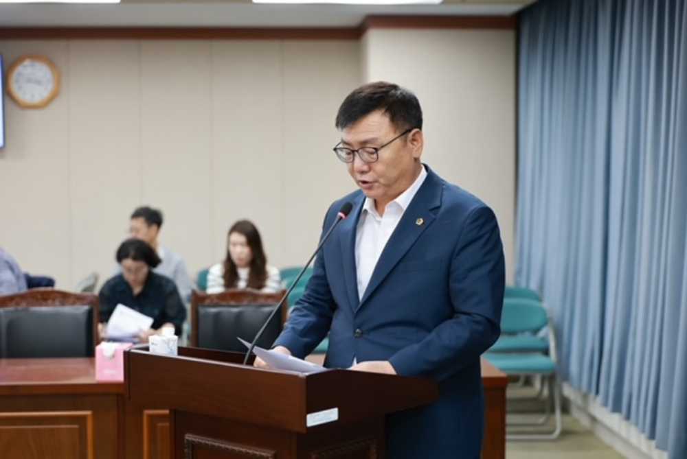 ▲ 조례안 제안 설명하는 최동익 의원 ⓒ전라남도의회