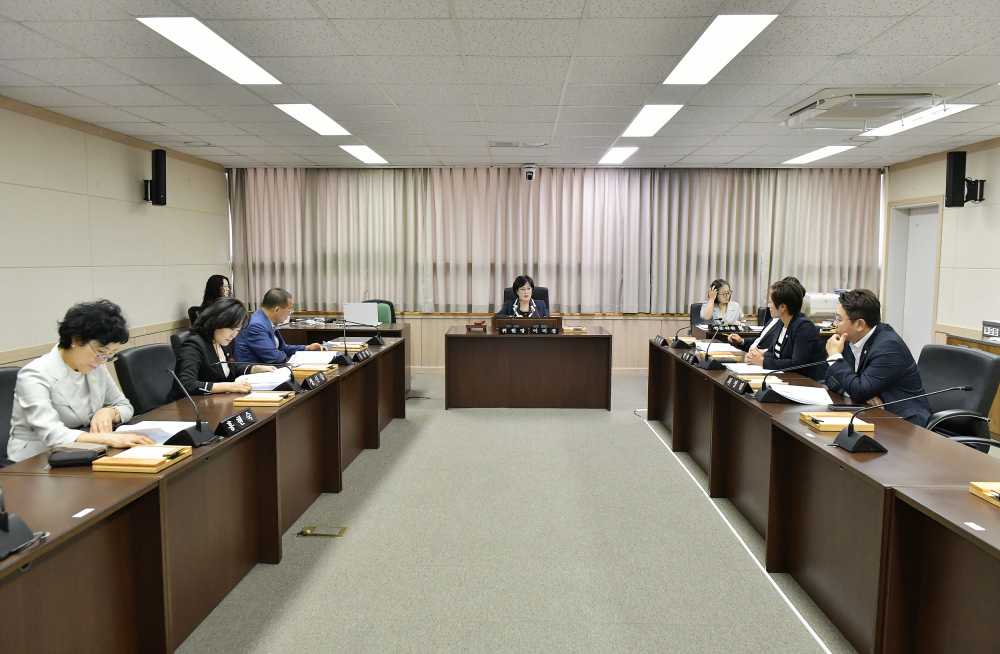 ▲ 여수시도시관리공단 이사장 후보자 인사청문을 위한 인사청문특별위원회 ⓒ여수시의회