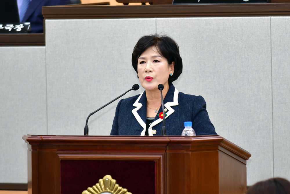 ▲ 이미경 의원  ⓒ여수시의회