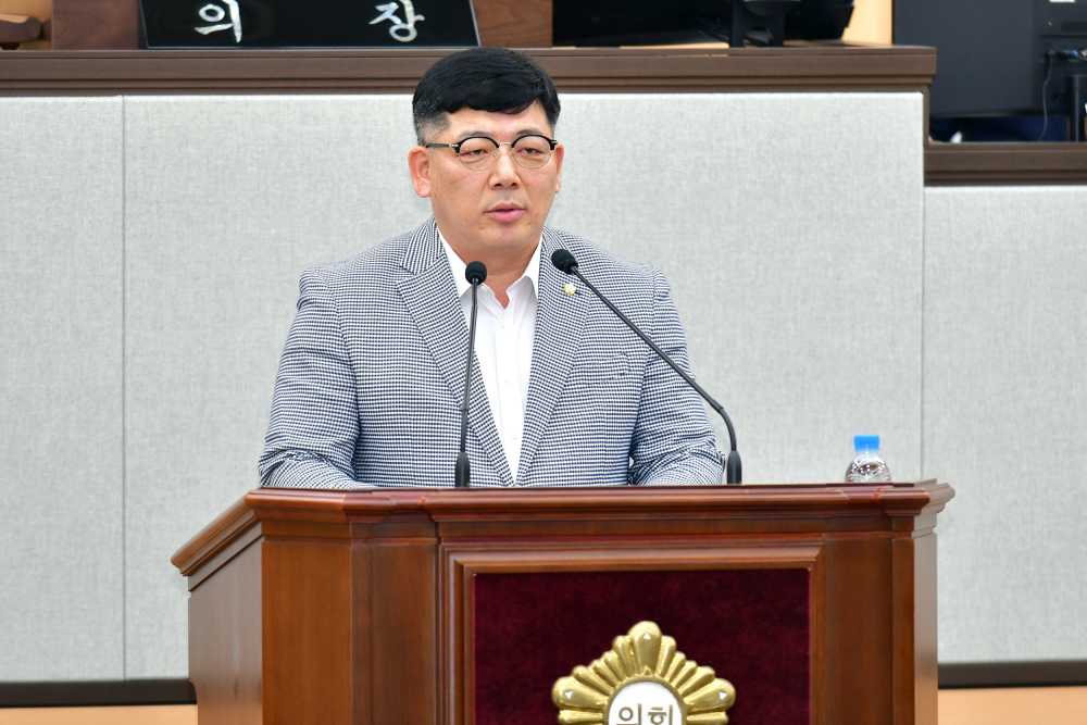 ▲구민호 의원 모습 ⓒ여수시의회