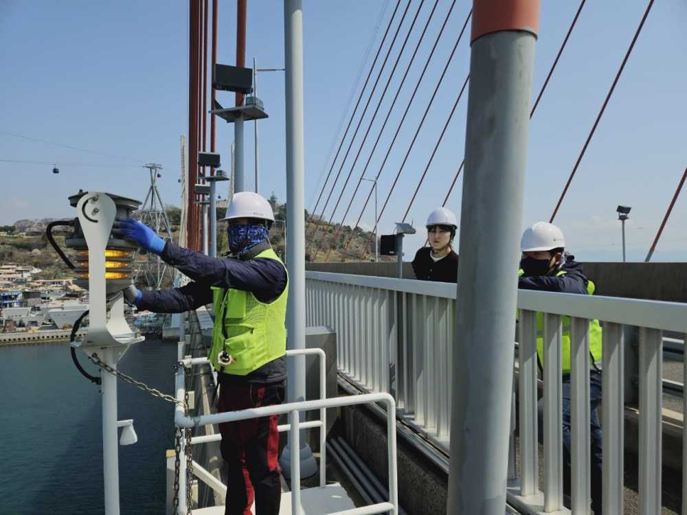 ▲ 하반기 사설항로표지 관리실태 점검  ⓒ여수지방해양수산청