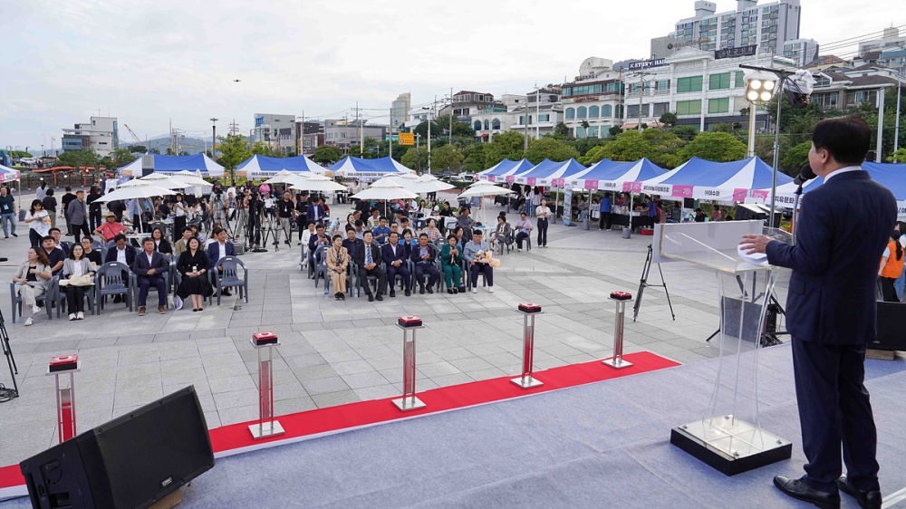 ▲ 지난 9월 12일 소호동동다리 일원에서 개최한 ‘2025년 여수시 사회적경제 한마당’을 성공리에 종료했다. ⓒ여수시