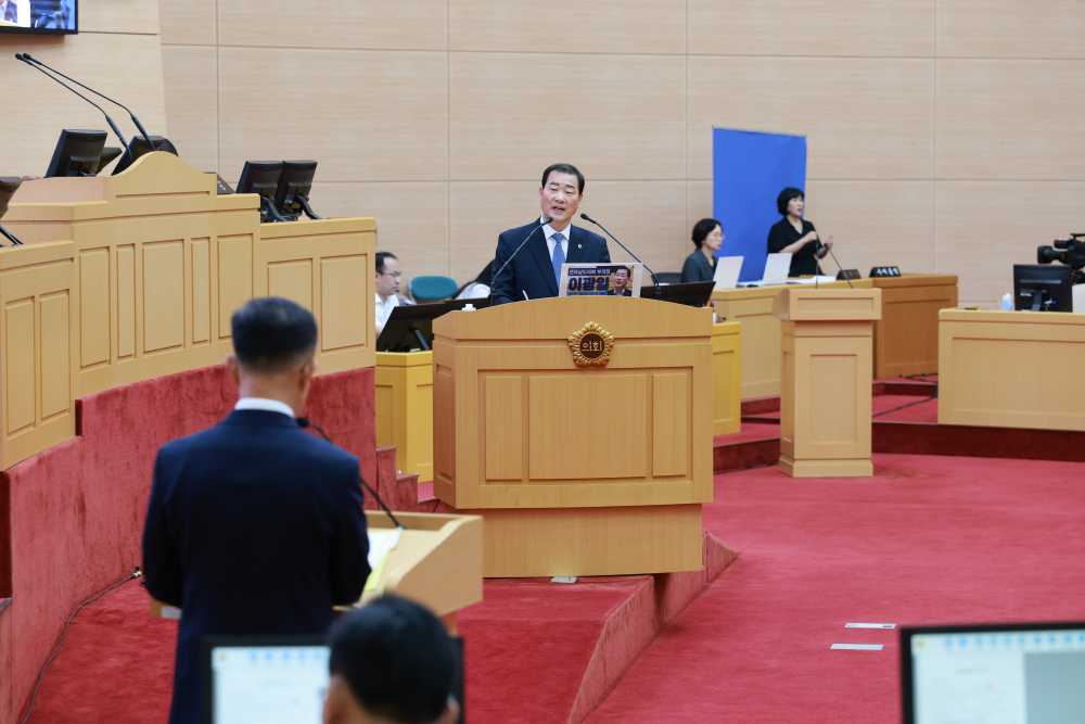 ▲ 이광일 도의원 ⓒ전라남도의회