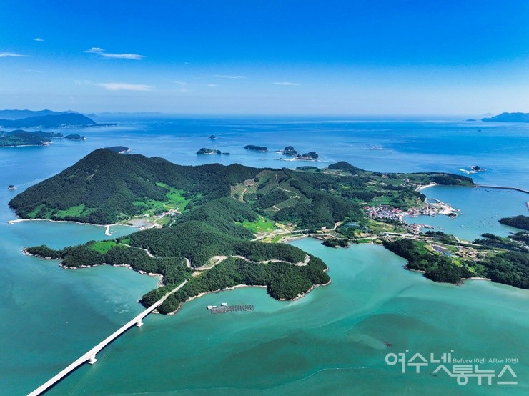 ▲ 365개 다도해 섬을 가진 아름다운 여수섬의 모습 ⓒ섬박람회 조직위 제공