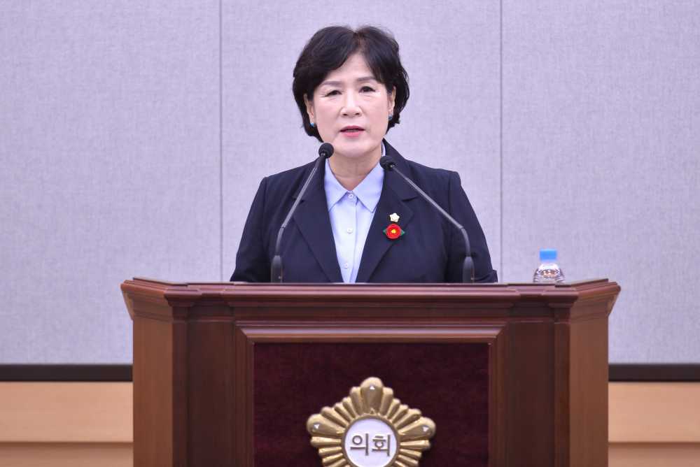 ▲이미경 의원 ⓒ여수시의회