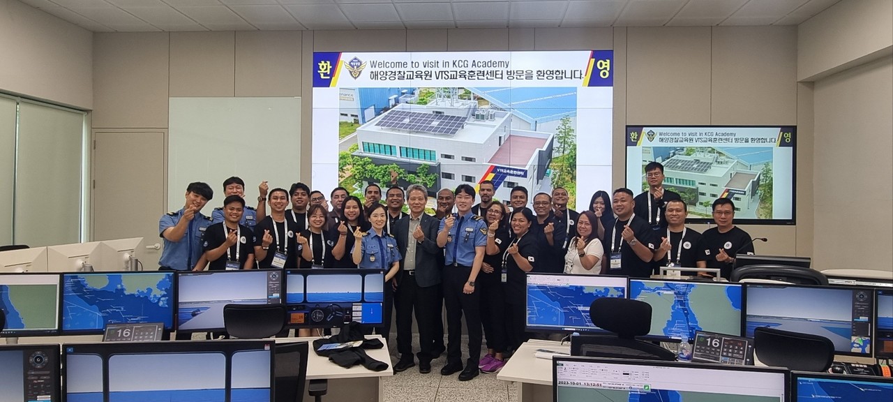 ▲선박교통관제(VTS) 교육‧견학 프로그램 운영 ⓒ해양경찰교육원
