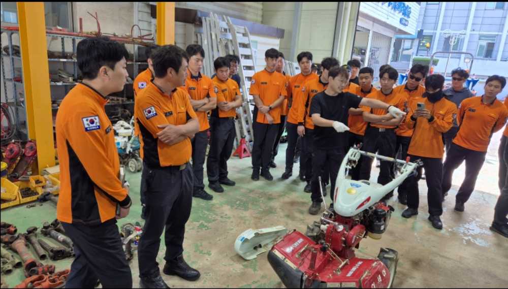 ▲농기계 안전사고 특별교육 간담회 ⓒ여수소방서