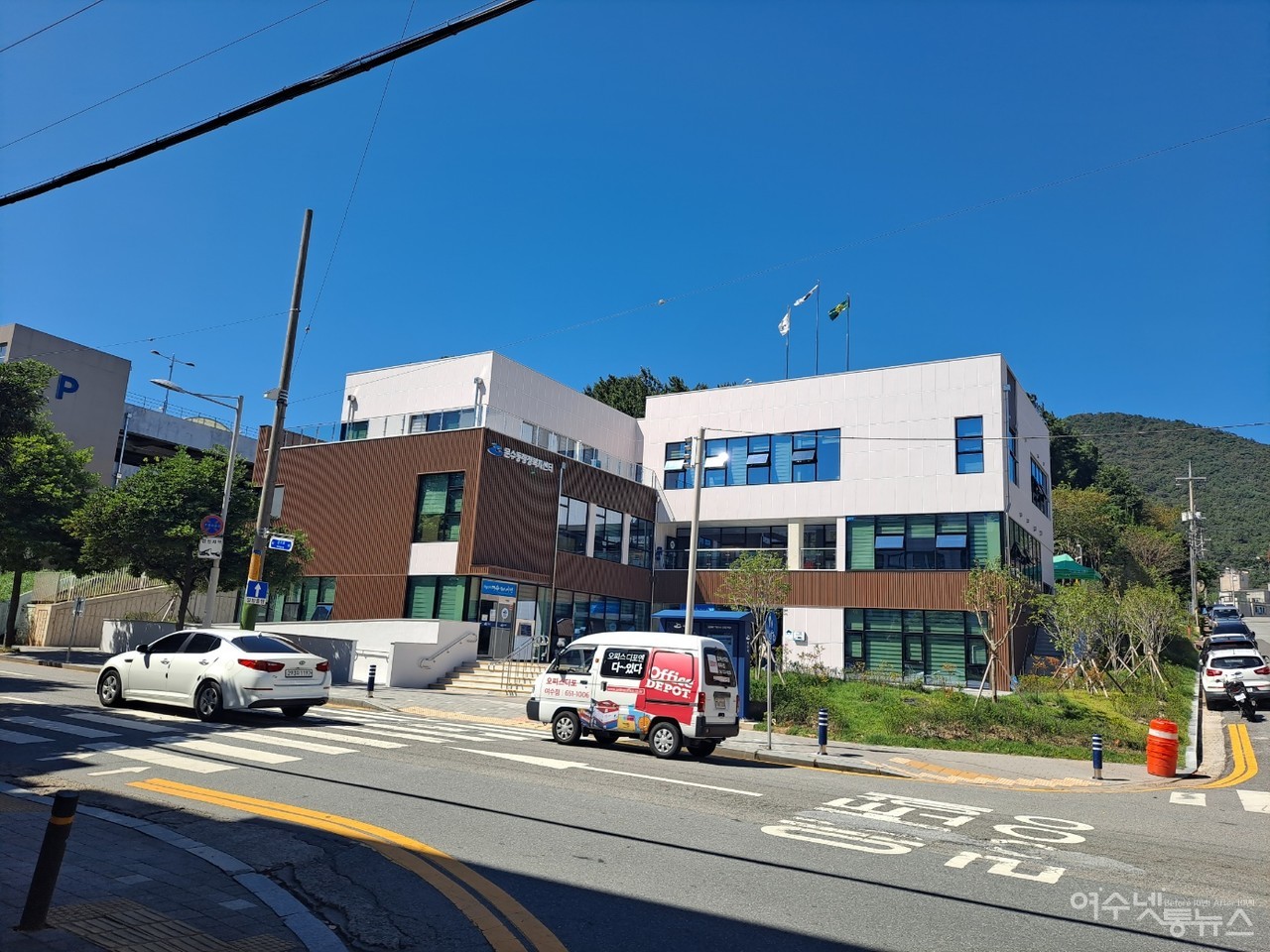 ▲ 새로 이전한 여수시 문수동 신청사 행정복지센터다. ⓒ여수넷통뉴스