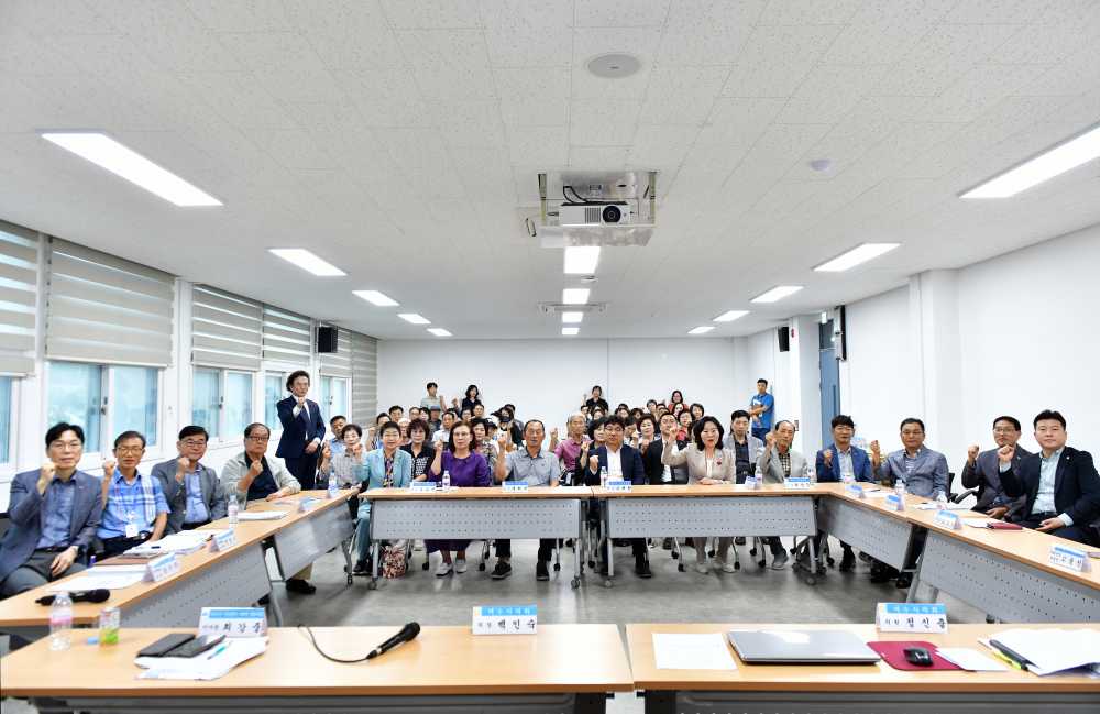 ▲도시재생 및 지역 발전 방안 정책 간담회 ⓒ여수시의회