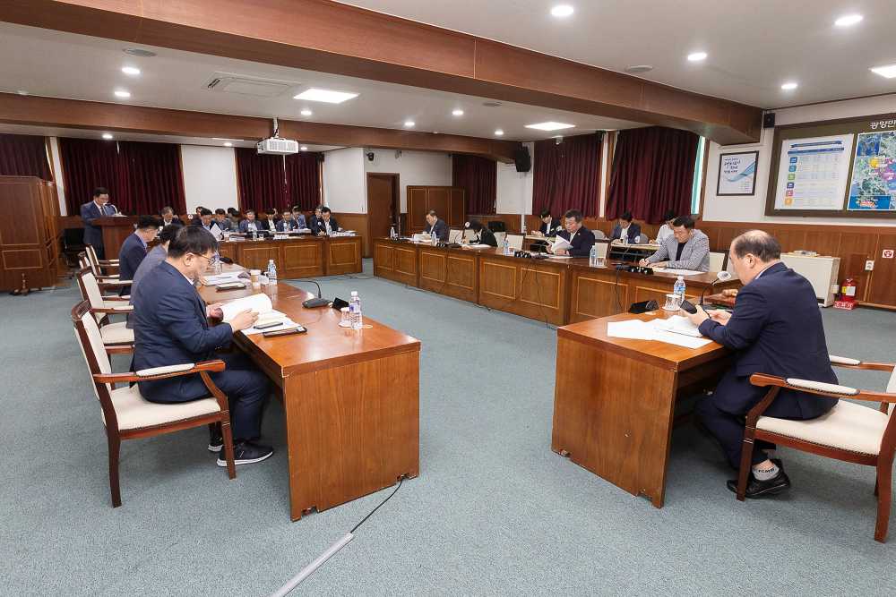 ▲151회 광양만권경제자유구역 조합회의 개최 ⓒ광양만권경제자유구역청