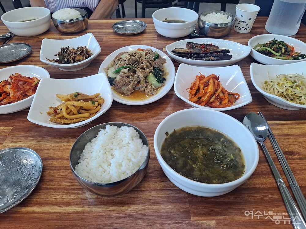 ▲ 식당은 1인 8천 원의 가성비 높은 백반상을 기본 메뉴로 내놓을 예정이다. ⓒ조찬현