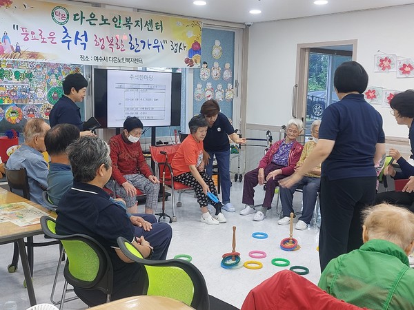 ▲ 편마비가 있어 불편하신데도 불구하고 가장 열정적으로 게임에 참여하셨다.  ⓒ 김연우