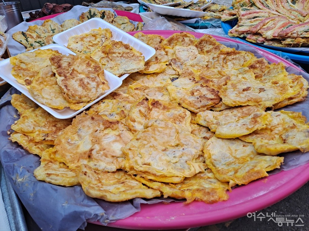 ▲ 여수 사랑빵집의 소고기 육전과 산적이다.  ⓒ조찬현