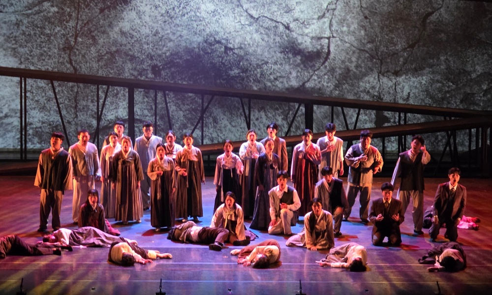 ▲ 지난 12일 광주 예술의 전당 대극장에서 성황리에 마무리된 첫 공연 ⓒ여수시