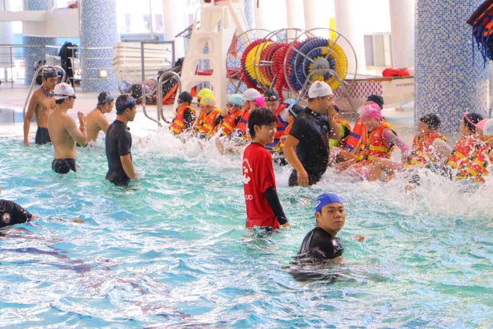 ▲ 직무탐방 여수해양과학고생 ⓒ여수시청소년해양교육원