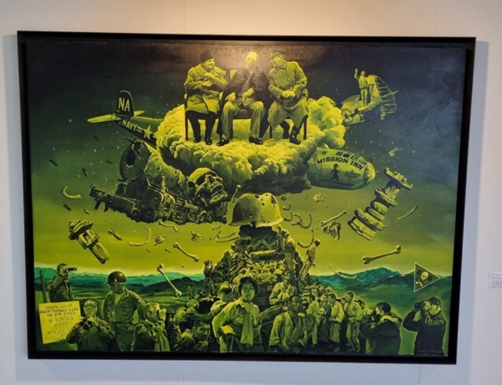 ▲ 사라진 꿈해방 후 혼란스러운 남한 상황을 미화한 작품 ⓒ김경희