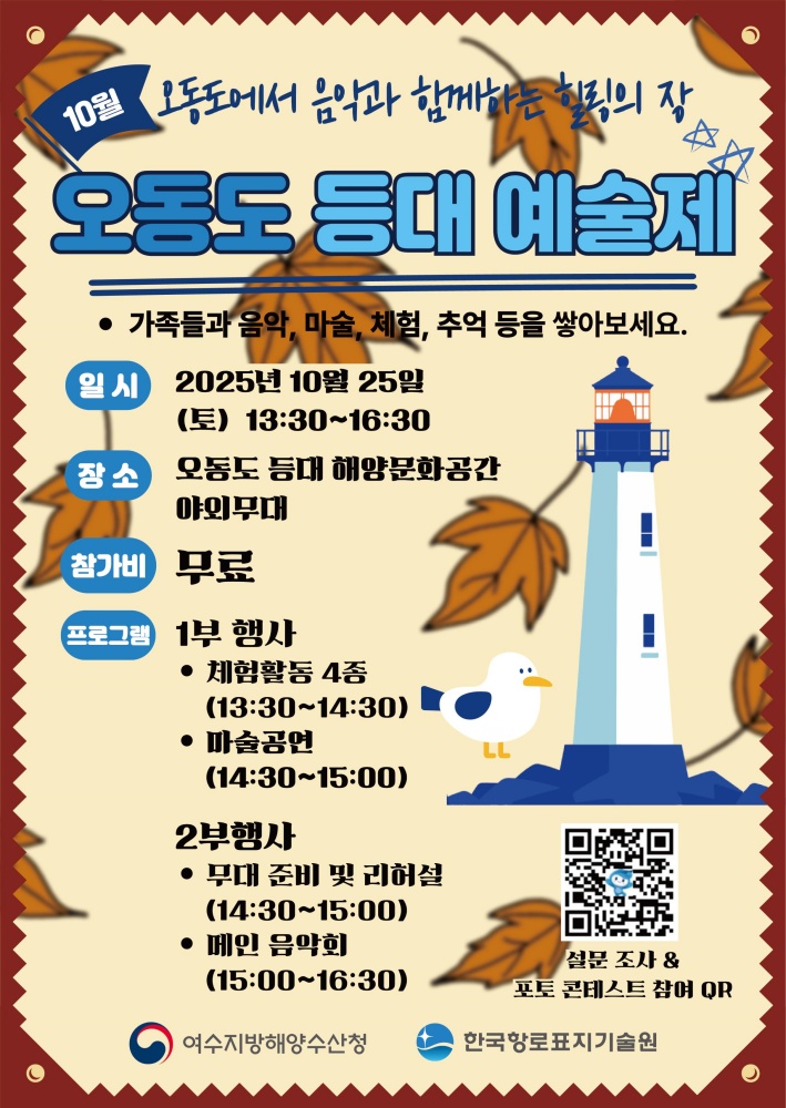 ▲ 『2025 오동도등대 예술제』 ⓒ여수지방해양수산청