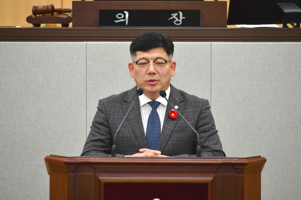 ▲ 구민호 의원 ⓒ여수시의회