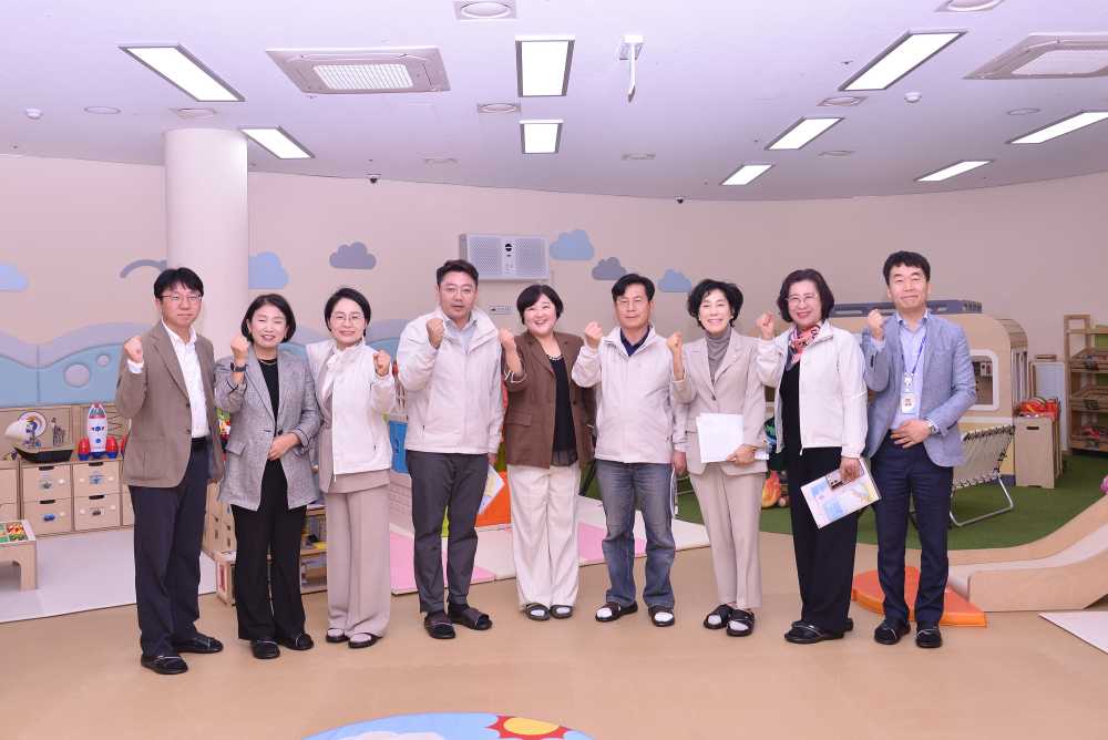 ▲ 여수시 육아종합지원센터에서 현장활동 펼쳐 ⓒ여수시의회