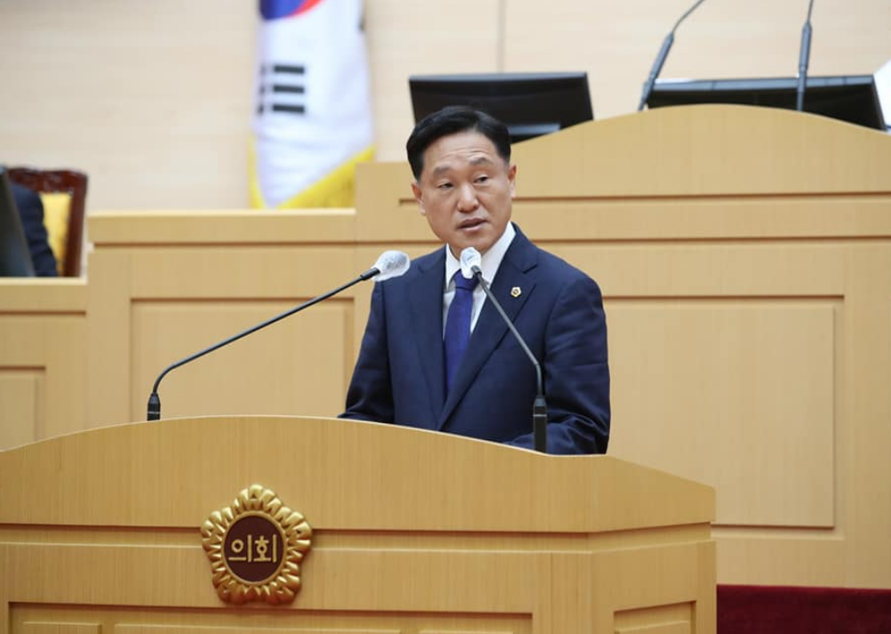 ▲ 강문성 의원 모습 ⓒ전라남도의회