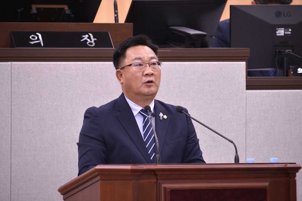 ▲김철민 여수시의회 의원, “해양수산 정책 균형 발전 위한 수산청 외청 여수 신설 촉구”ⓒ여수시의회