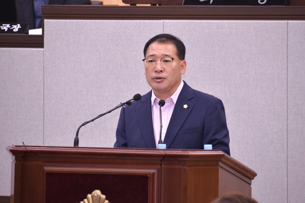 ▲ 문갑태 의원 ⓒ여수시의회