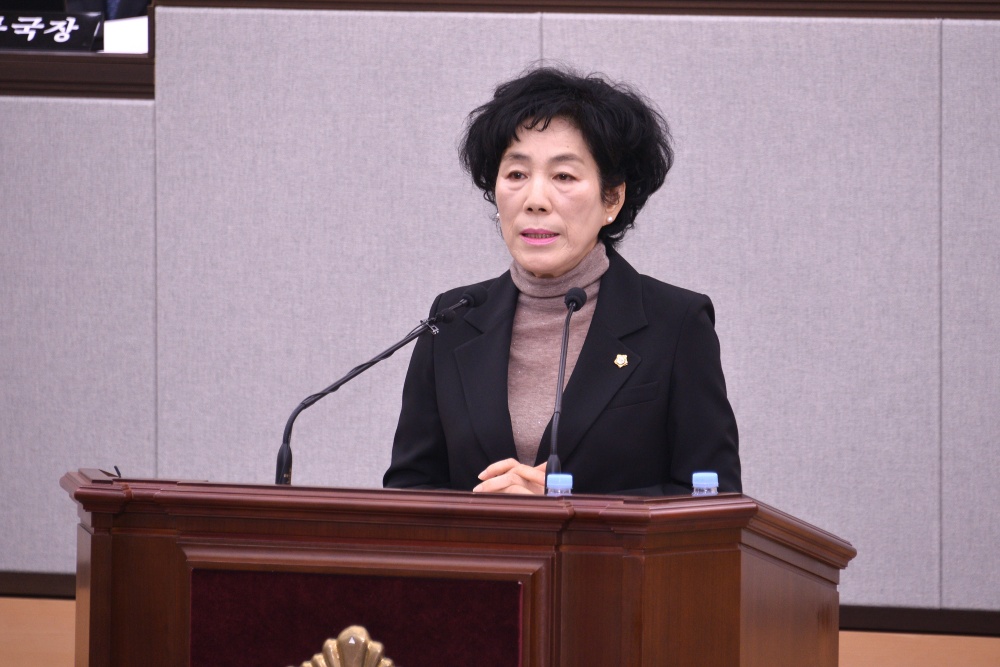 ▲ 현숙 의원 ⓒ여수시의회