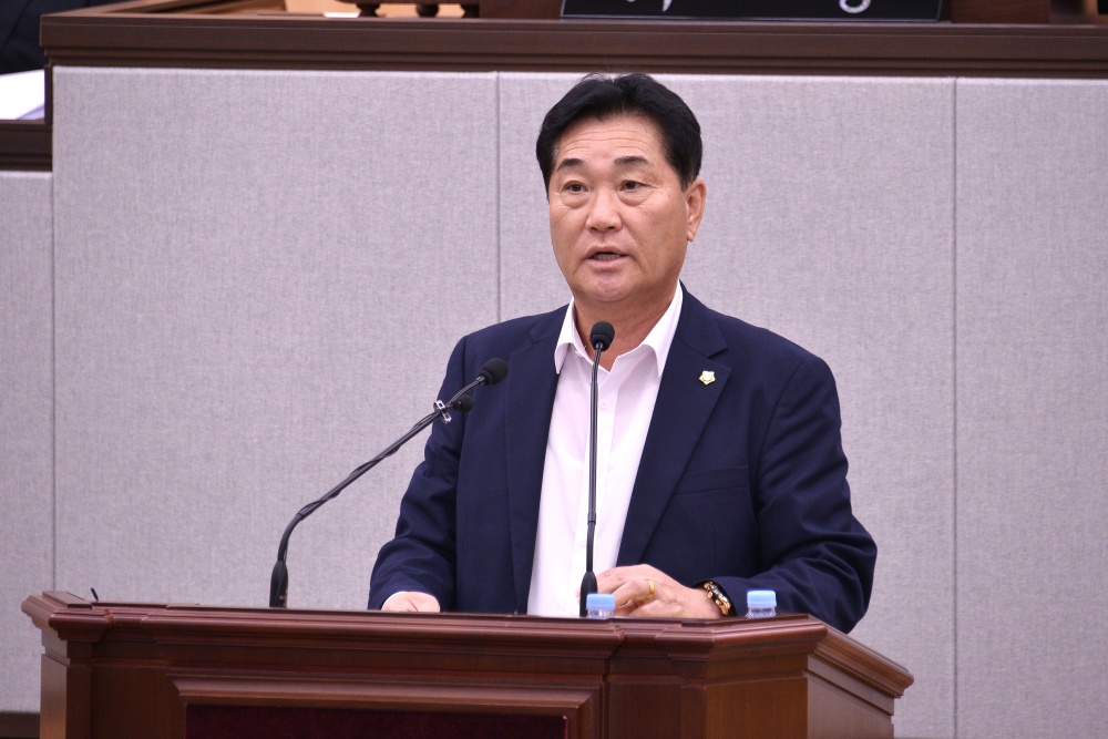 ▲이찬기 의원 ⓒ 여수시의회 