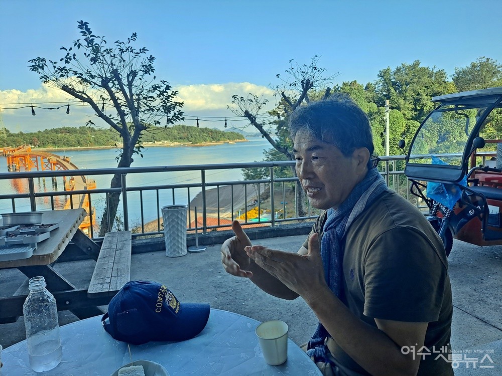 ▲ 여자도 여자대동교회 이기정 목사다. ⓒ조찬현