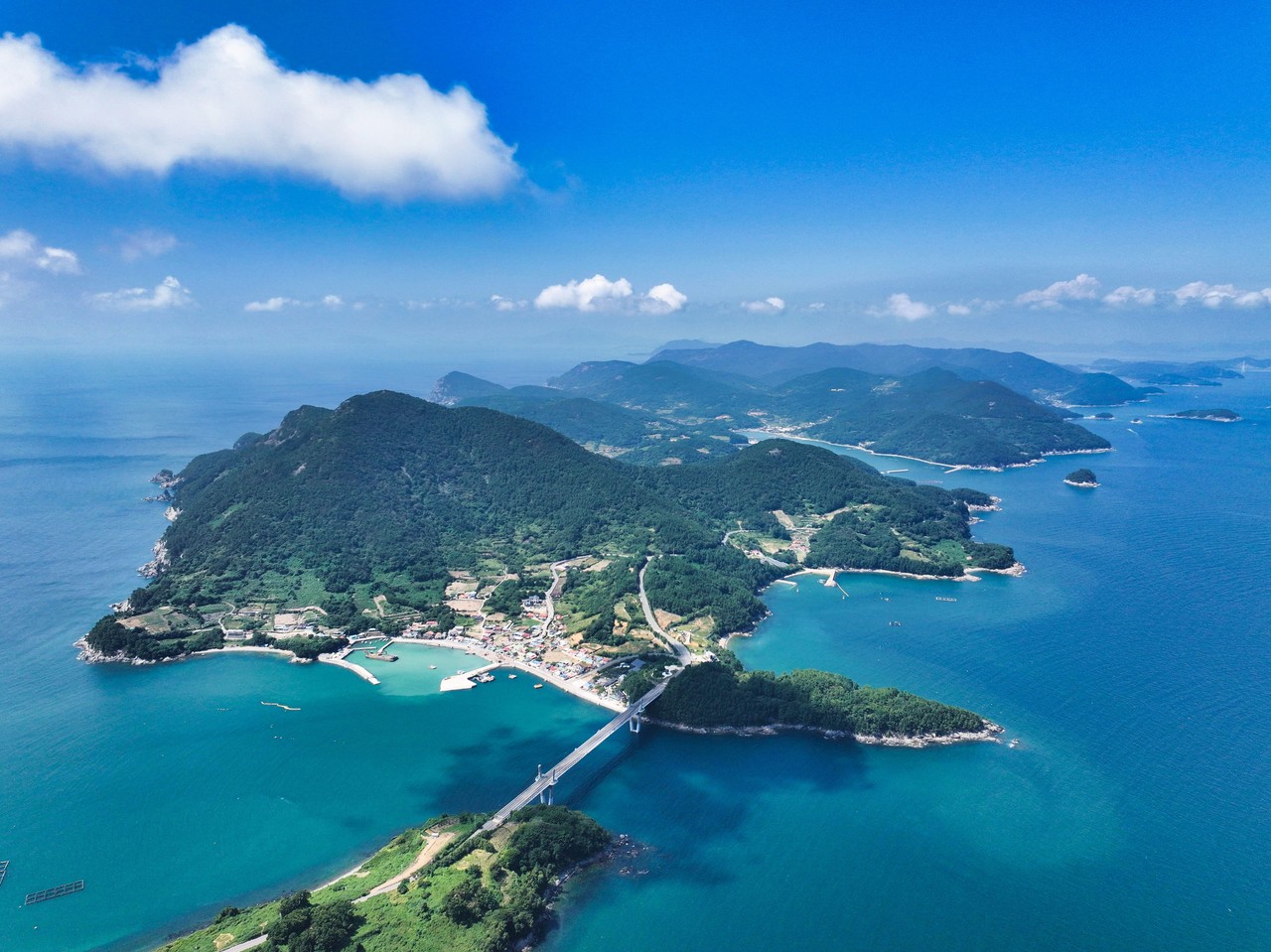 ▲ 2026여수세계섬박람회 부행사장 금오도 전경 ⓒ2026여수세계섬박람회 조직위