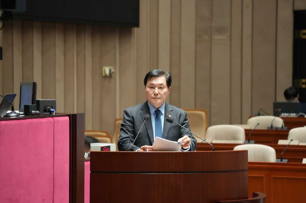 ▲ 조계원 의원 질의 모습 ⓒ조계원 의원 사무실
