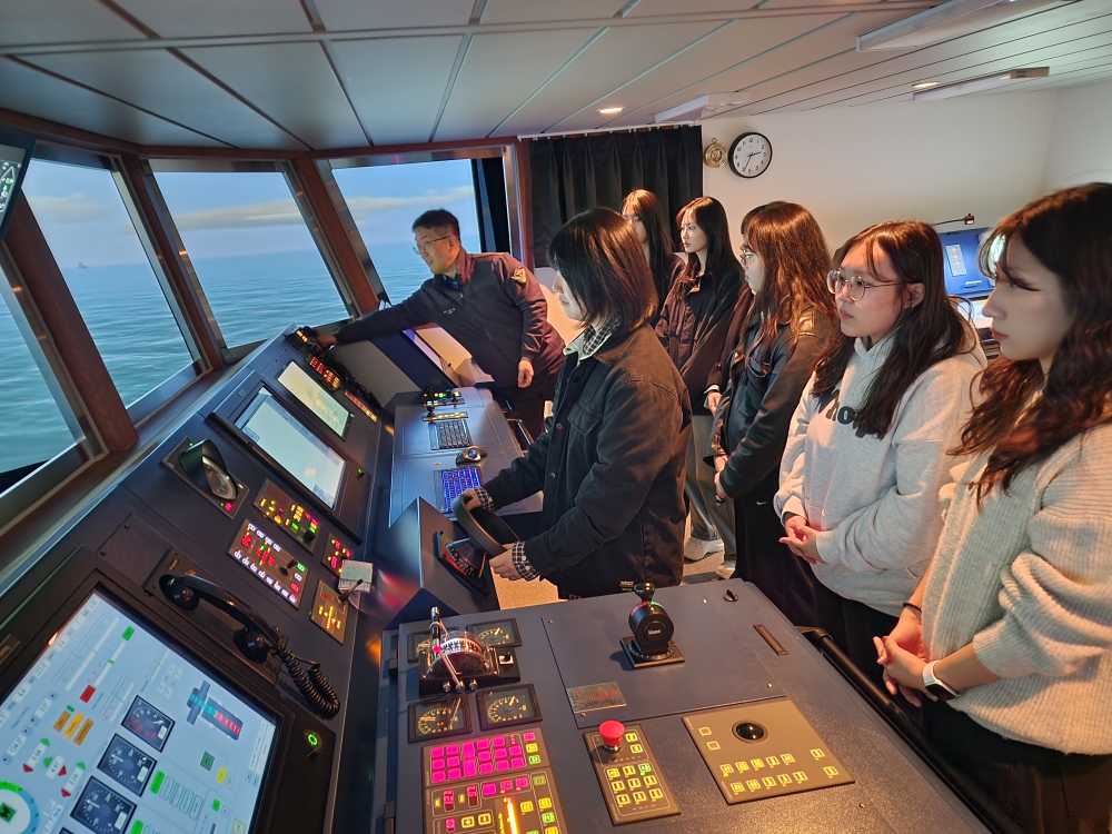 ▲  해양경찰학 전공 학생들을 대상으로 견학 프로그램 실시 ⓒ해양경찰교육원ⓒ해양경찰교육원