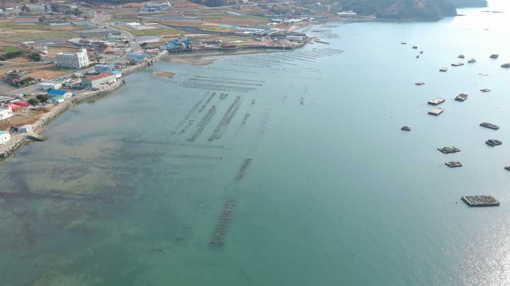 ▲패류생산 지정해역 ⓒ여수해양경찰서