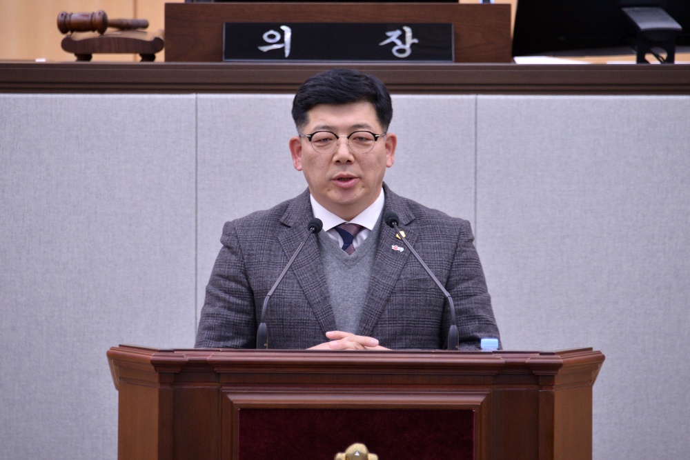 ▲ 구민호 의원 ⓒ여수시의회