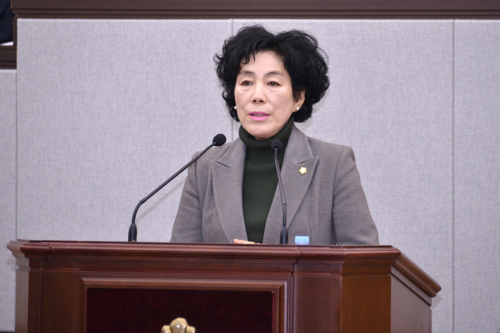 ▲홍현숙 의원 ⓒ 여수시의회