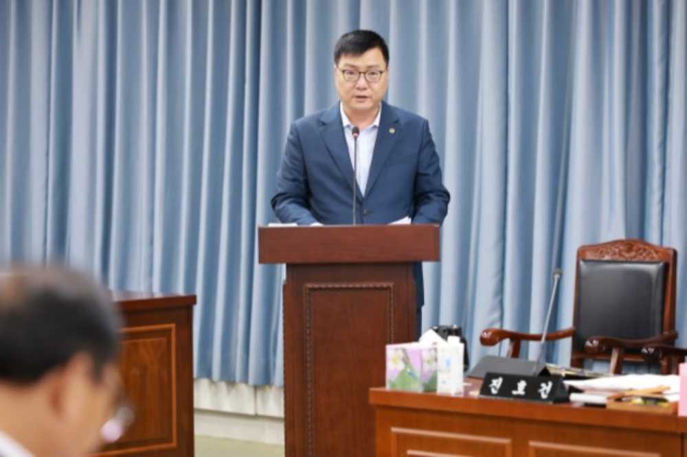 ▲ 최동익 의원 모습 ⓒ전라남도의회