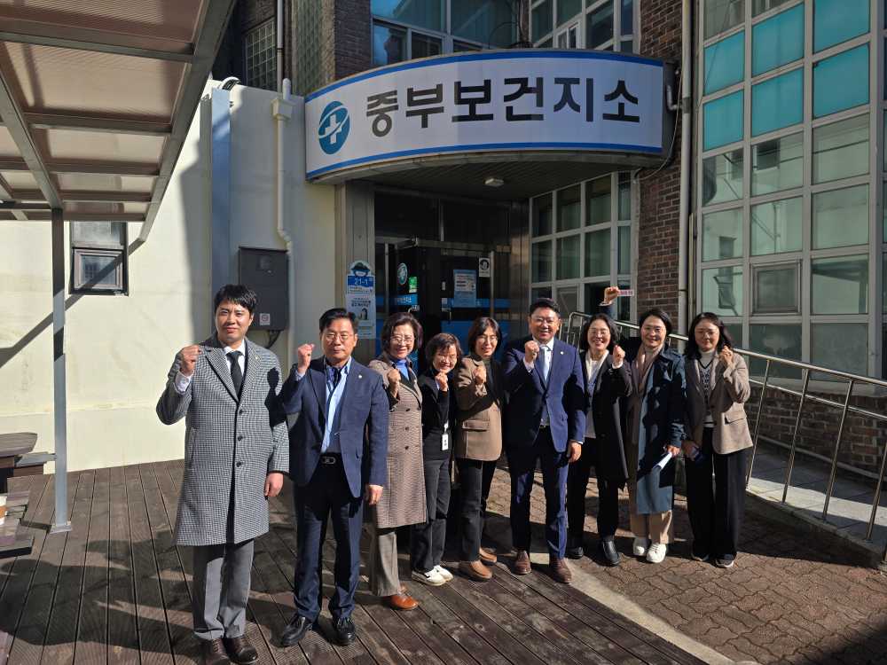 ▲ 중부보건지소 현장활동 전개 ⓒ여수시의회