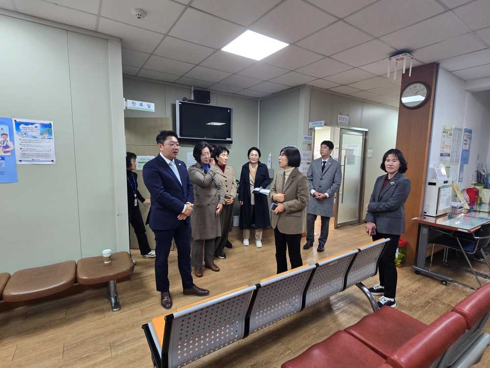 ▲중부보건지소 현장활동 전개 ⓒ여수시의회