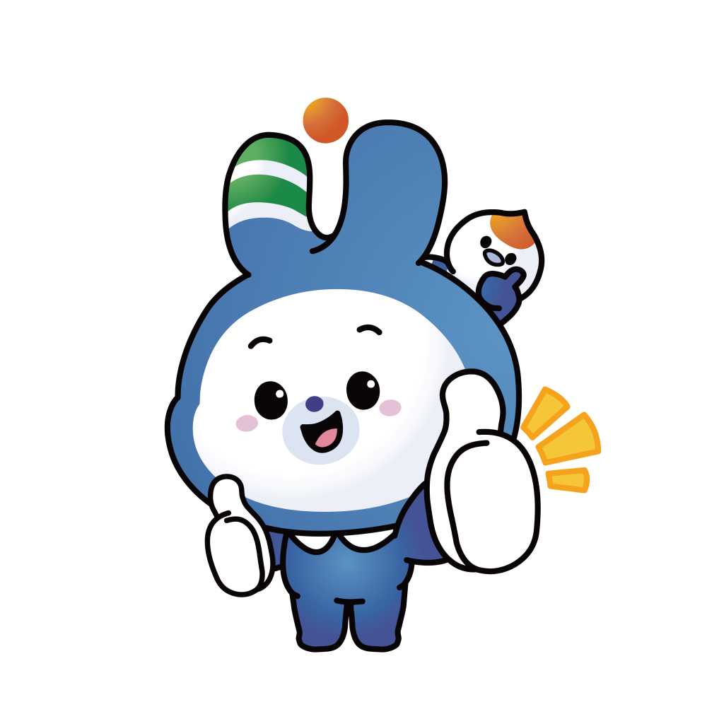 ▲‘대한민국 캐릭터 어워즈’ 대상 수상 사진 및 미래와 창조 이미지 ⓒ전라남도교육청