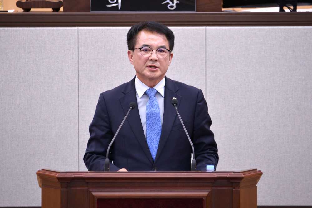 ▲ 강재헌 의원 ⓒ여수시의회