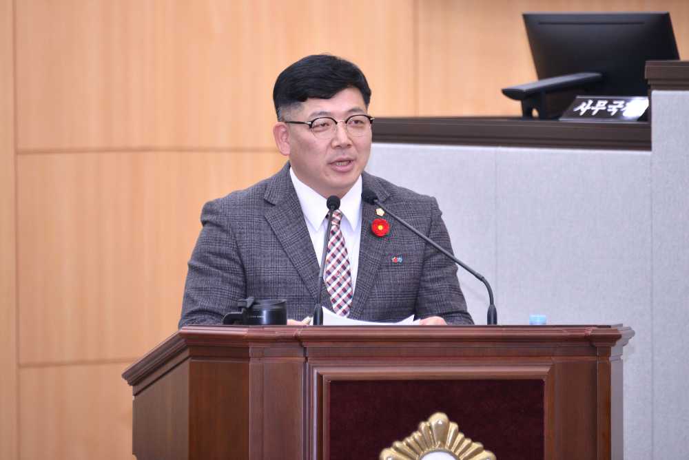 ▲ 구민호 의원 ⓒ여수시의회