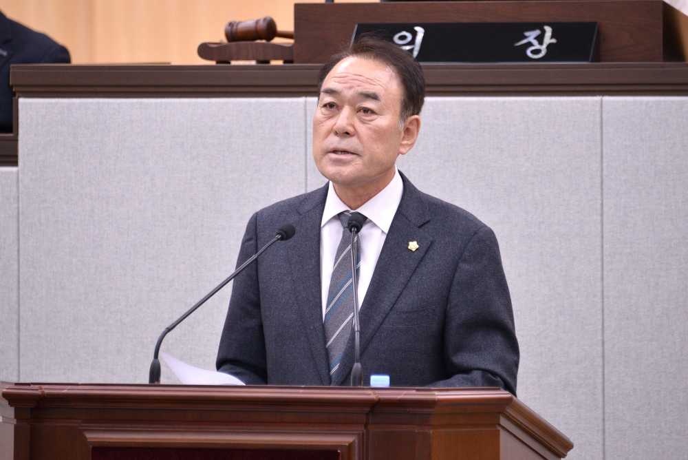 ▲ 주재현 의원 ⓒ여수시의회