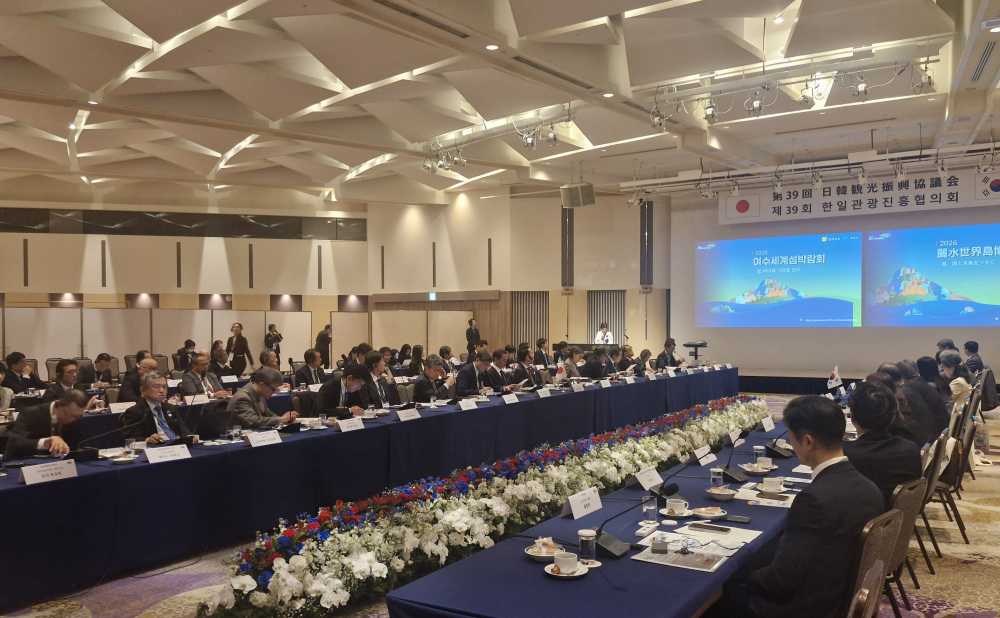 ▲ 15일부터 16일까지 일본 시가현에서 개최되는 제39회 한·일 관광진흥협의회에 참석해 섬박람회 홍보와 일본 관광객 유치 활동을 추진했다. ⓒ조직위
