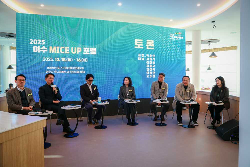 ▲‘2025 여수 MICE UP 포럼’개최 ⓒ여수광양항만공사