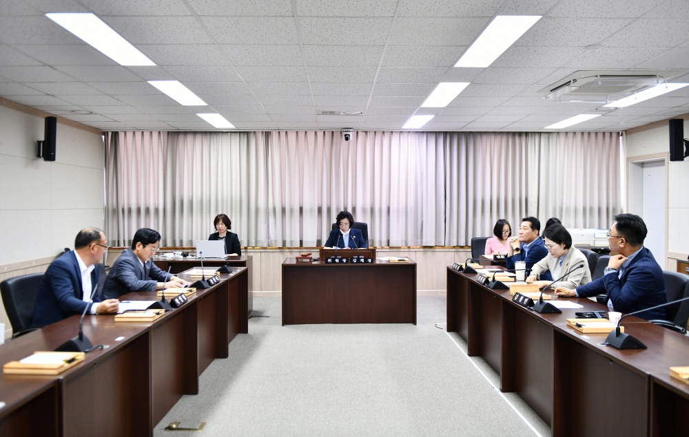 ▲섬박람회협력강화특별위원회 ⓒ여수시의회 