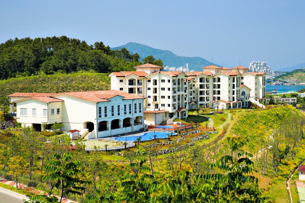 ▲ 세이지우드 여수경도 리조트 전경 ⓒ세이지우드