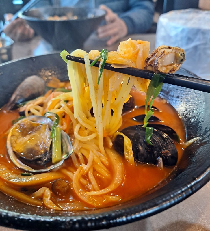 ▲ 여수 낭도짬뽕 식당의 짬뽕 ⓒ조찬현