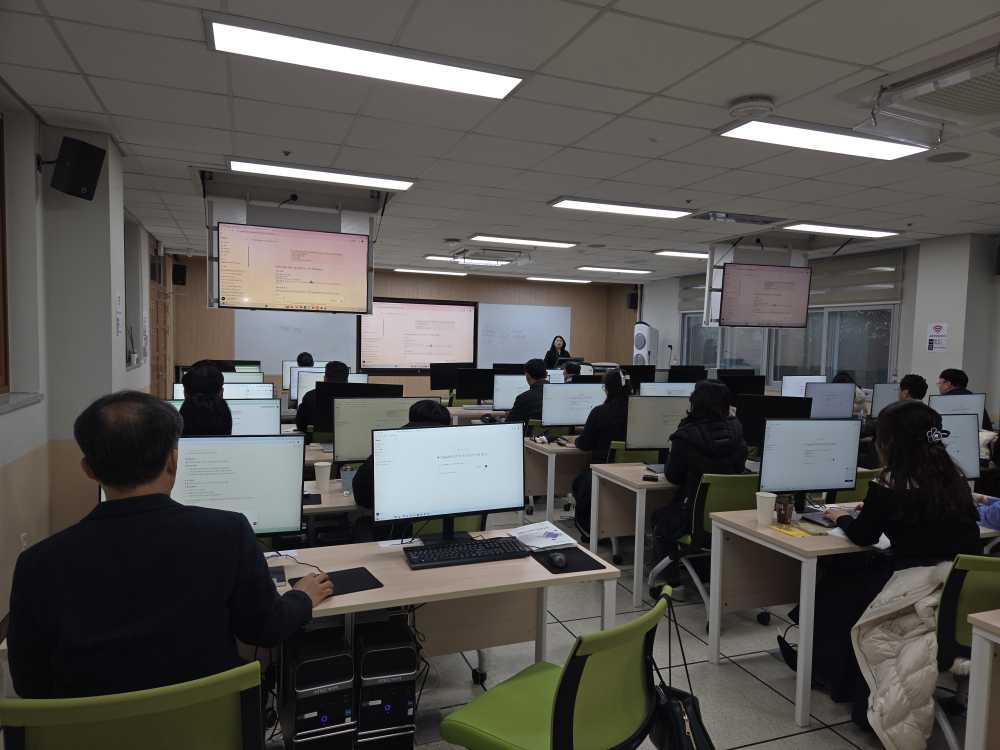 ▲‘자체 교수요원 역량 아카데미 과정’ 운영 사진 ⓒ전라남도교육청